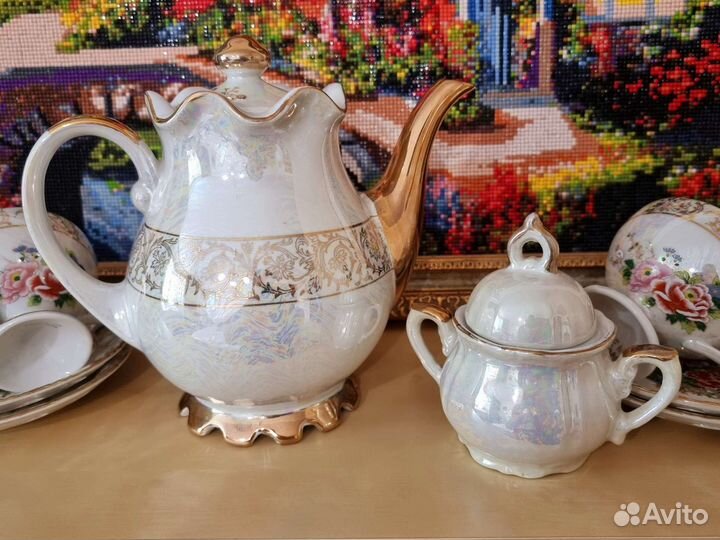 Чайный сервиз, Фарфор, производство Япония