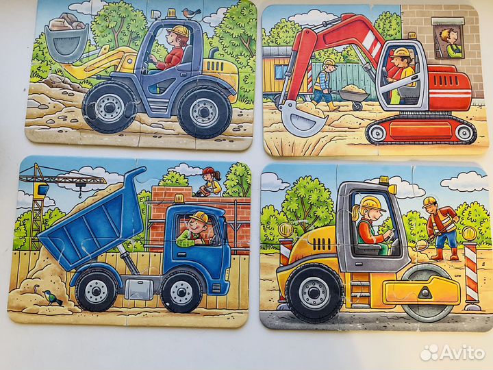 Набор пазлов для малышей Djeco, Ravensburger