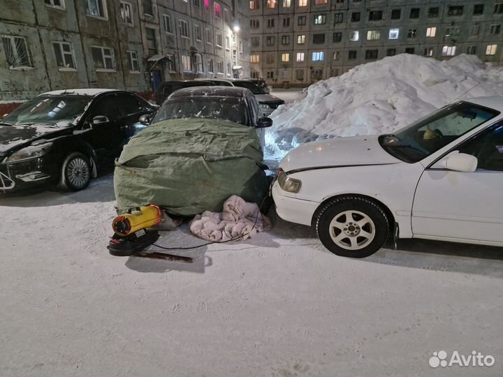 Отогрев авто