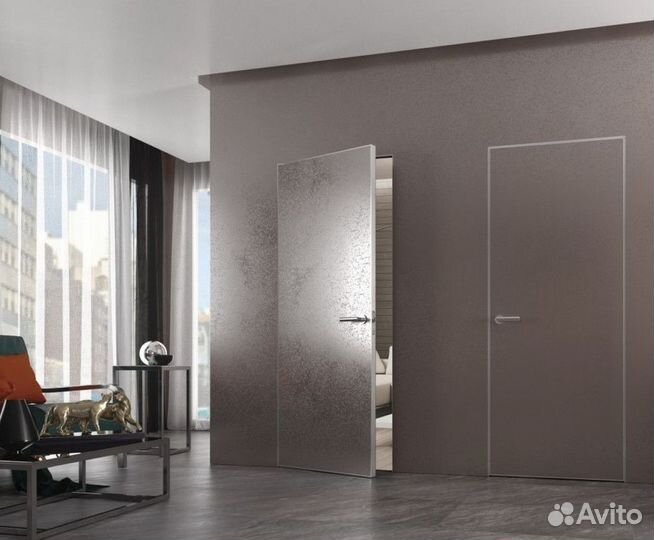 Скрытые двери межкомнатные под отделку