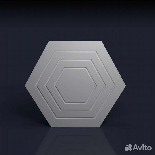 Гипсовая 3D панель 