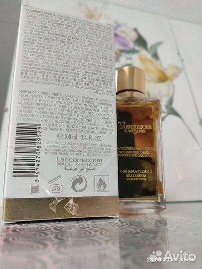 Парфюмерная вода lancome tubereuses castane