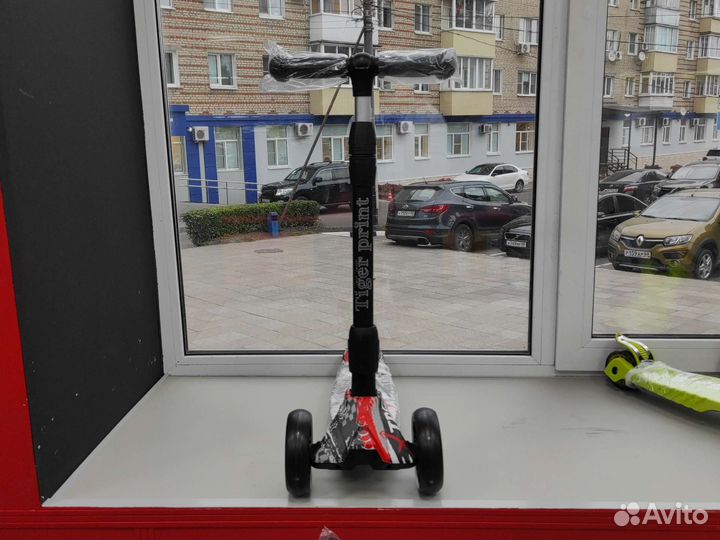 Самокат складной TT Tiger Print экстрим