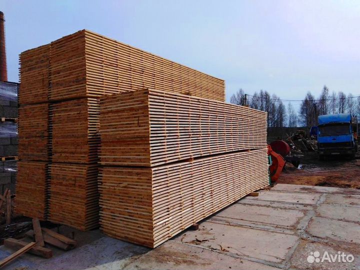 Доска 50х100х6000мм, сосна, гост