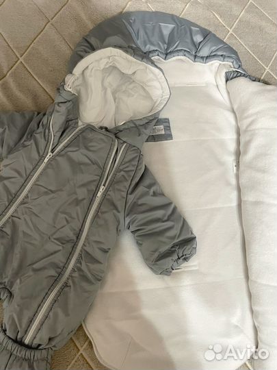 Конверт с комбинезоном для новорожденного