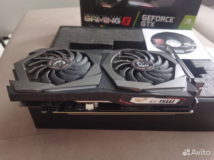 Видеокарта msi 1660ti gaming x