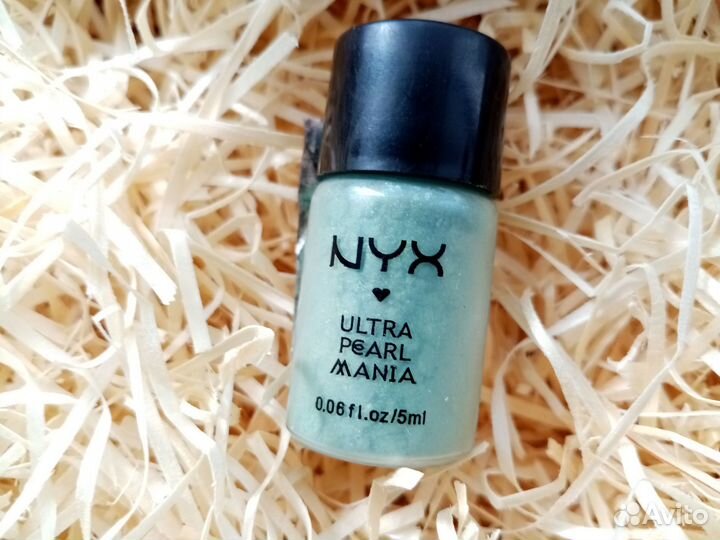 Тени для век Пигмент для век NYX зеленые