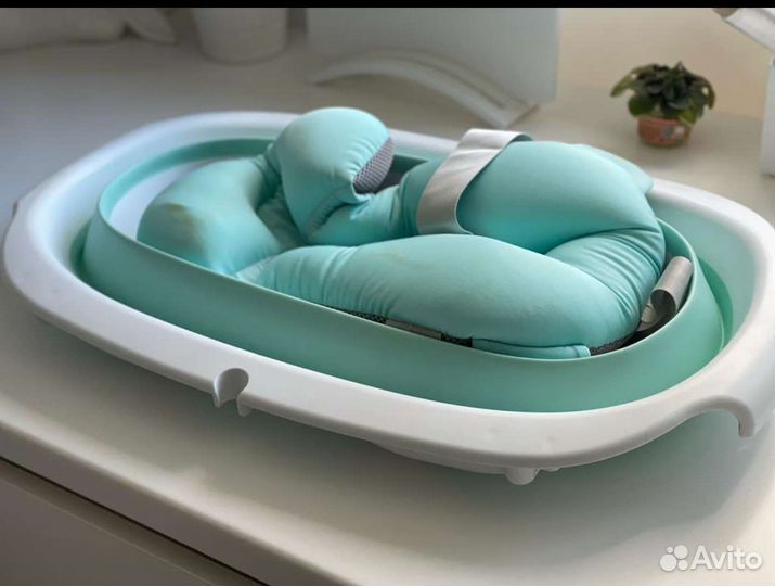 Детская ванночка для купания складная