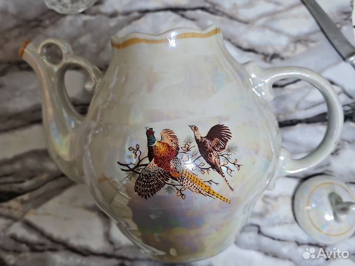 Чайник фарфоровый Царская охота