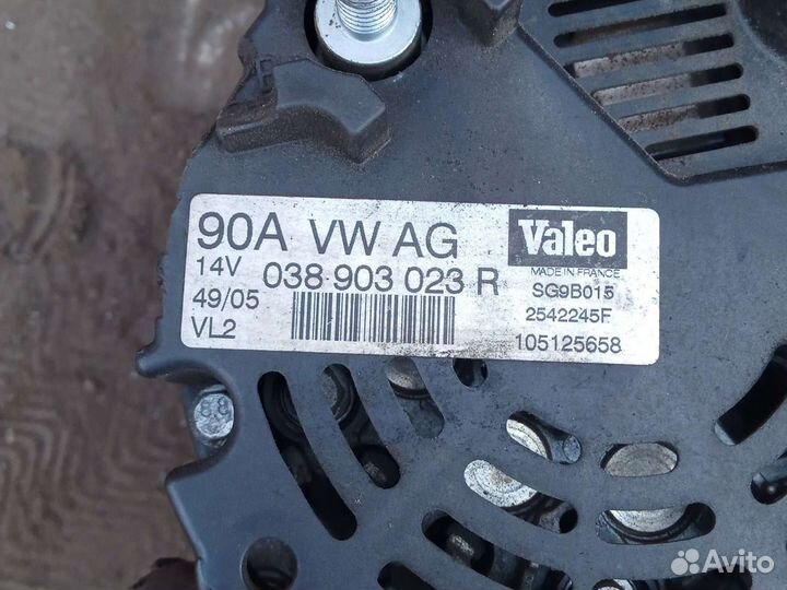 Генератор 1.9 TDI VW AG 038903023R