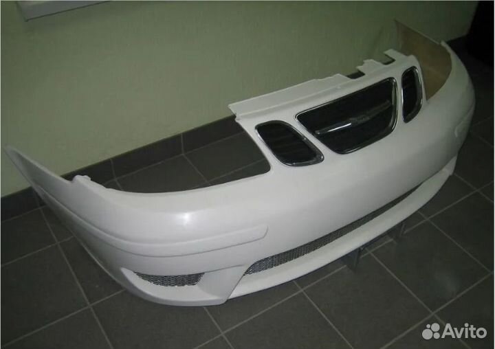 Передний бампер aero Saab 9-5