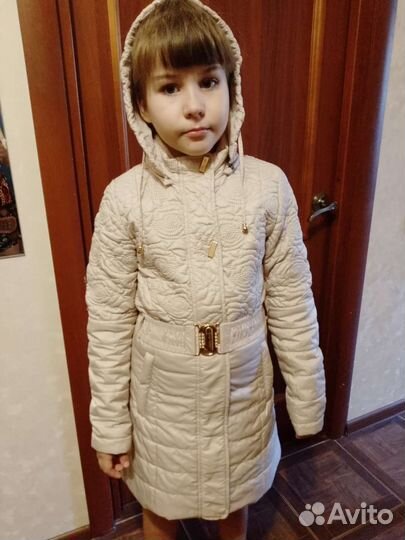 Пальто демисезонное для девочки