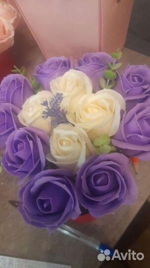 Букет из мыла