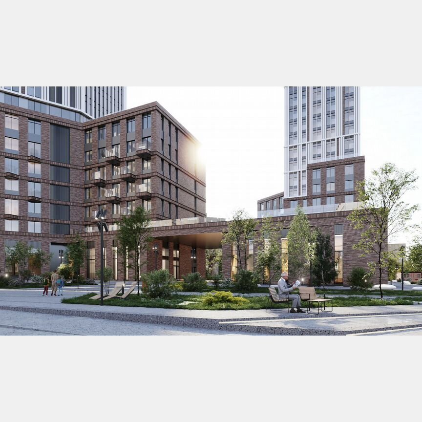 Квартира-студия, 30,8 м², 3/23 эт.