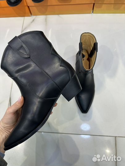 Казаки натуральная кожа