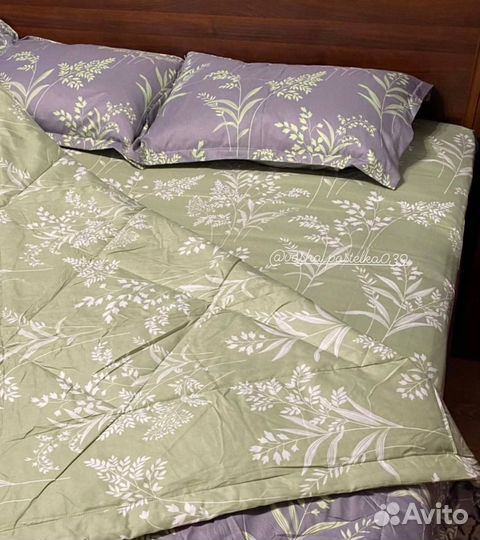 1,5 спальный, с готовым одеялом