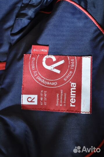Куртка Осень Reima 110 От дождя с подкладом