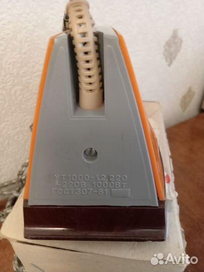 Утюг СССР новый