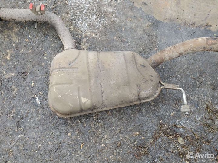 Глушитель volkswagen passat CC