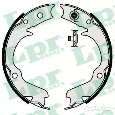 08360 Колодки тормозные барабанные