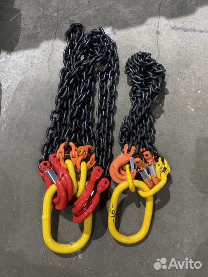 Строп паук цепной 4.3тн / 4 метра + Укоротители