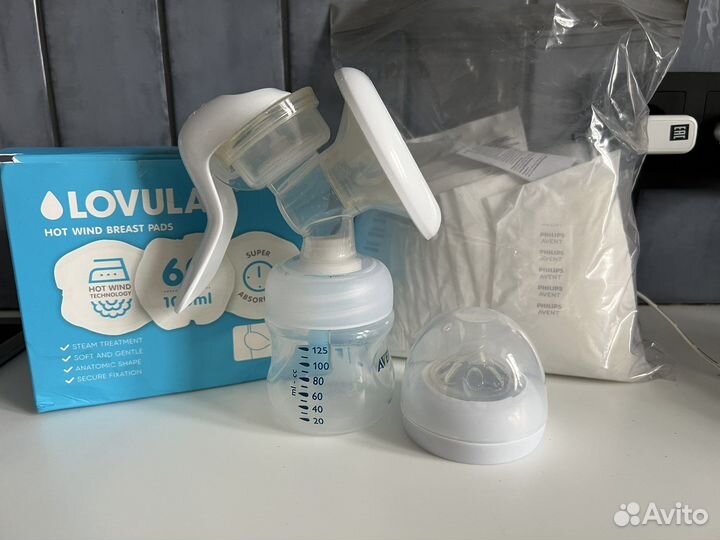 Молокоотсос ручной philips avent