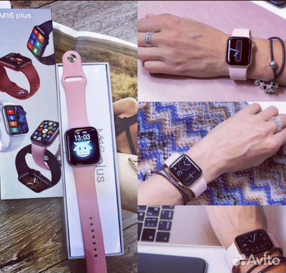 Фитнес-браслет часы M16 Plus