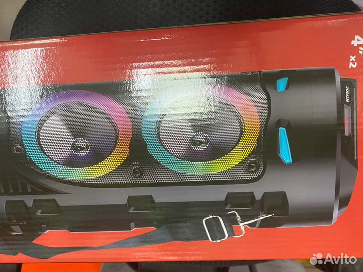 Новая Напольная беспроводная колонка с микрофоном