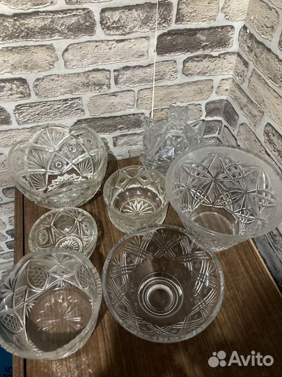 Хрустальные салатники