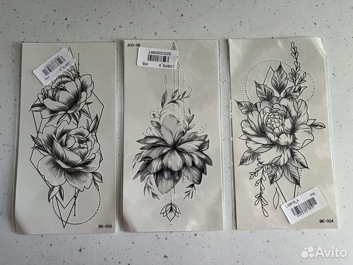 Переводные татуировки