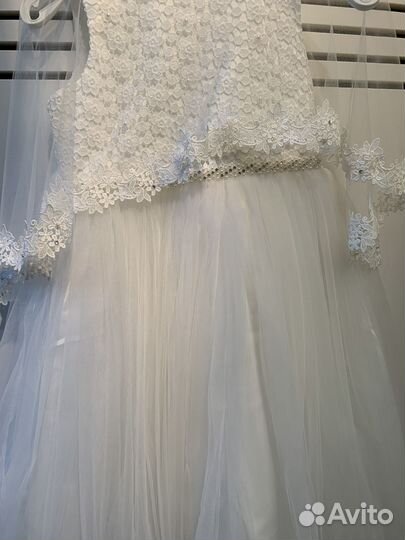 Нарядное платье для девочки 128 134