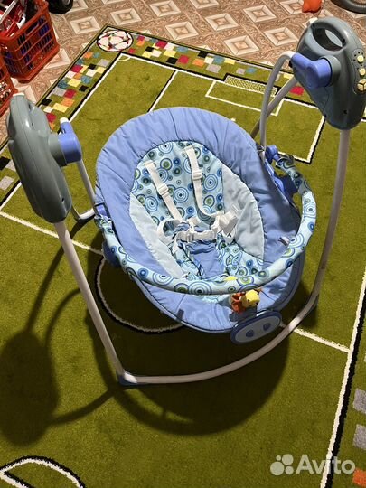 Электронные качели детские