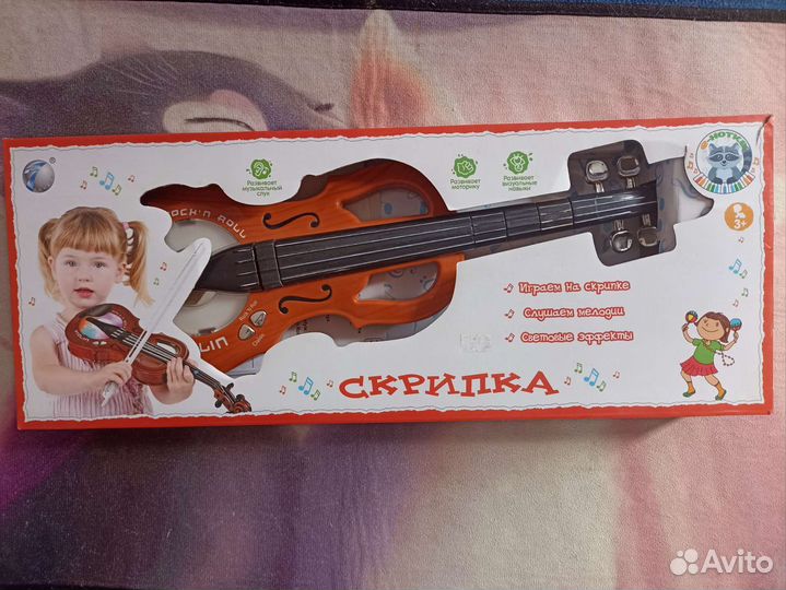 Скрипка игрушка