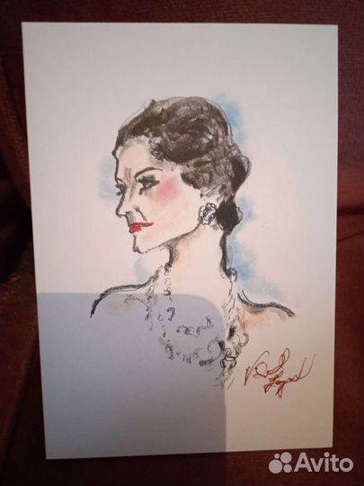 Открытка Chanel на выбор 2011-2012 гг