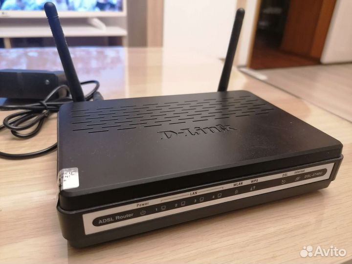 Wifi роутер D-link DSL 2740u