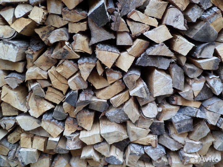 Дрова колотые