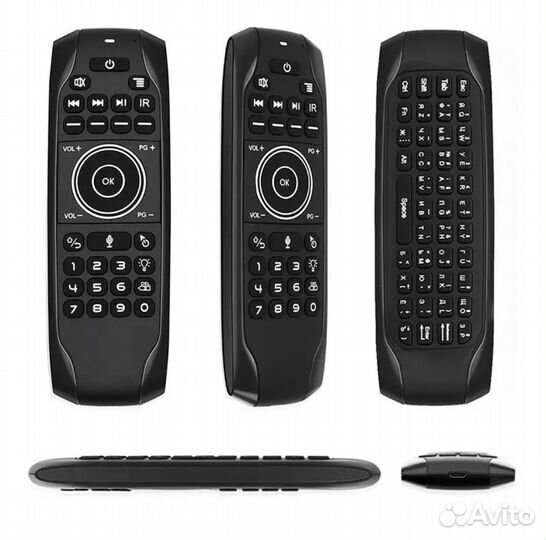 Пульты с клавиатурой air mouse