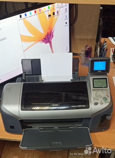 Цветной струйный принтер epson R300