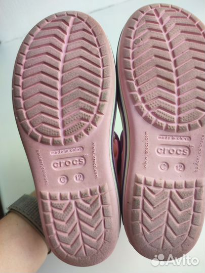 Сандалии Crocs c12