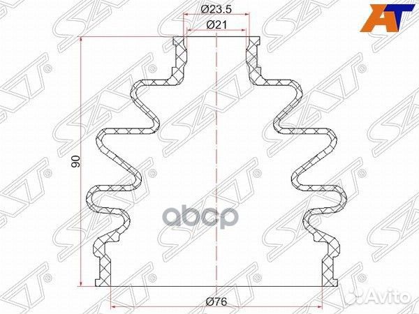 Пыльник шруса наружный subaru forester 97-08 EJ20