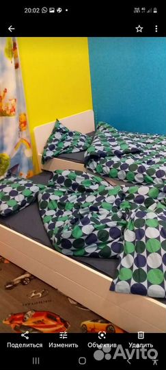 Кровать IKEA слэкт