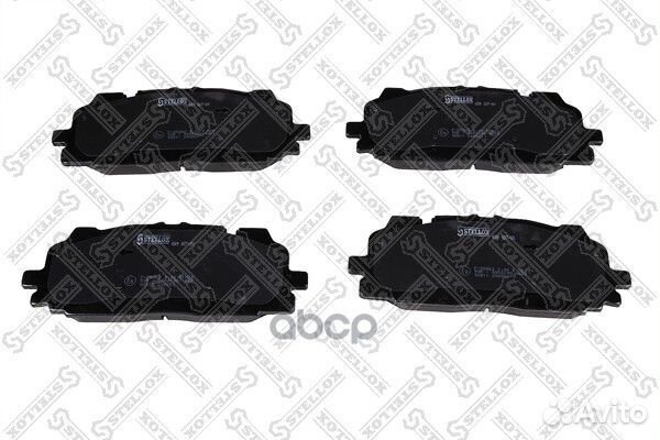 689 027-SX колодки дисковые передние Audi A4/A