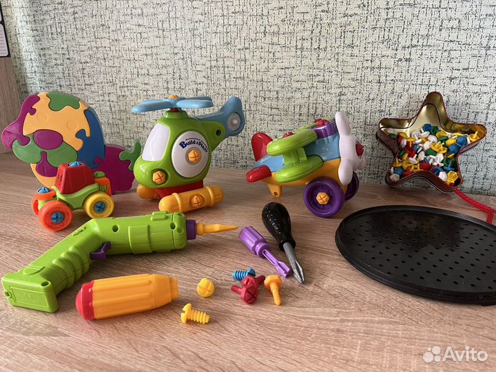 Набор с шуруповертом Build & play