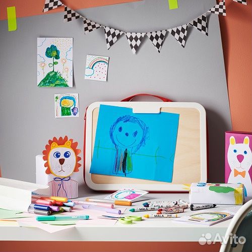 Фломастеры IKEA Мола 24цвета