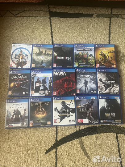 Игры ps4 ps5 новые и б/у