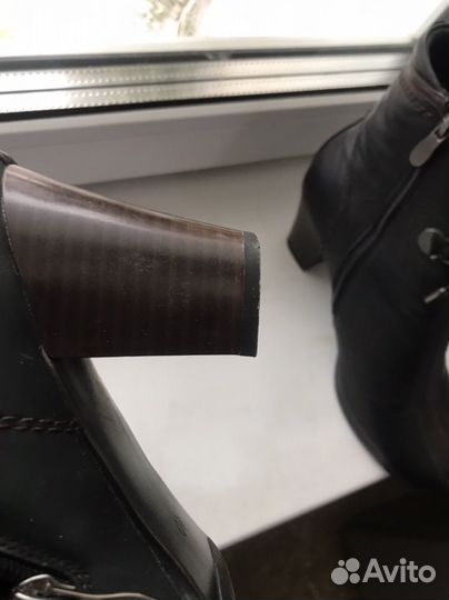 Ботинки женские 40 размер натуральная кожа и мех