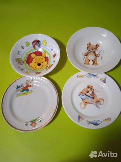 Детские тарелки