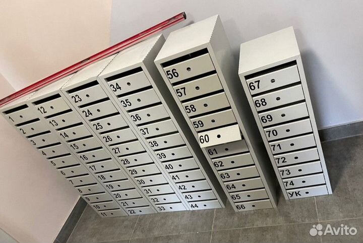 Почтовые ящики в подъезд новые