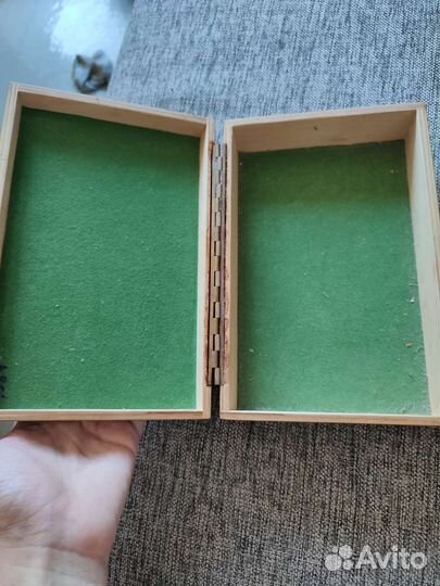 Шкатулка деревянная СССР винтаж