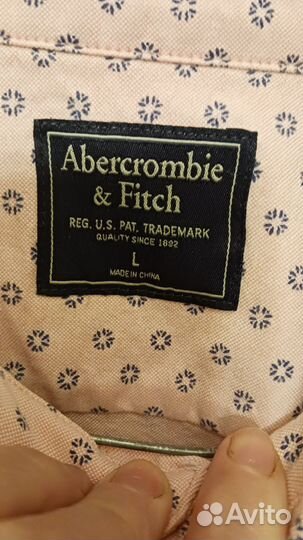 Abercrombie & fitch рубашка хлопок США